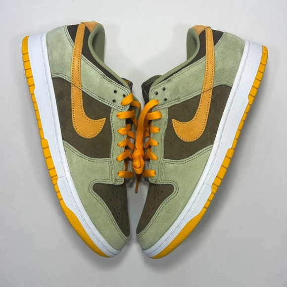 Nike Dunk Low ‘Dusty Olive’ (DH5360 300) Shoes Size: 9.5 M - Picture 2 of 8